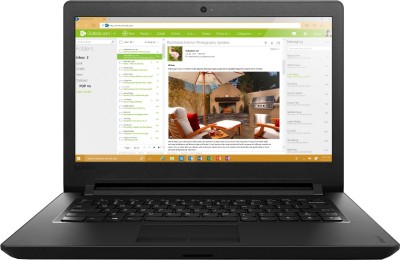 Lenovo Ideapad 100 IP 110-14IBR Pentium Quad Core - (4 GB/500 GB HDD) Notebook 80T6003WIH