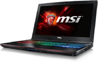 MSI APACHE PRO APACHE PRO GE62 6QD core i7 (6th Gen) - (8 GB DDR4/1 TB HDD/Windows 10/2 GB Graphics) Notebook