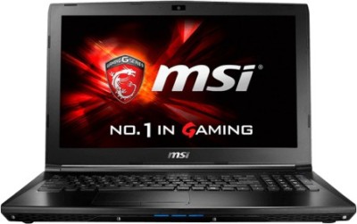 MSI SkyLake GT GL62 6QD 6QD Core i7 (6th Gen) - (8 GB DDR4/1 TB HDD/Free DOS/2 GB Graphics) Notebook