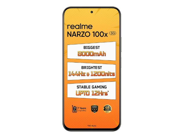 Realme Narzo 100x 5G Price in India