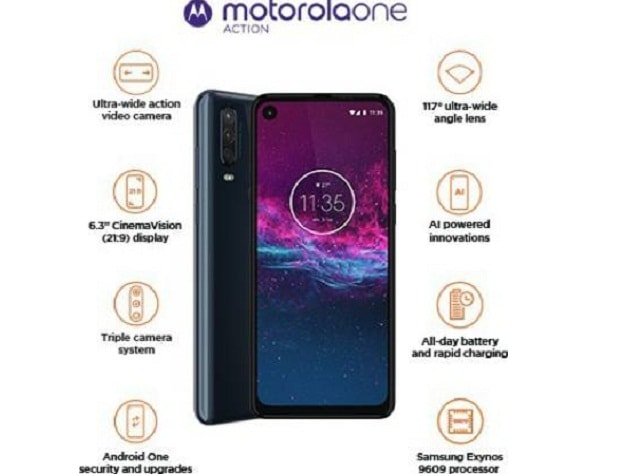 Motorola One Action Price in India