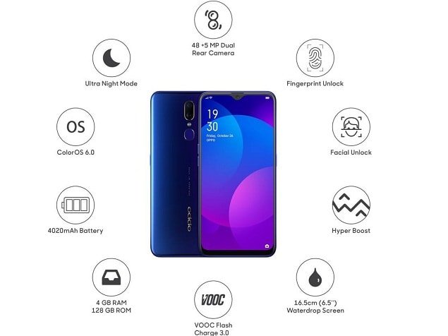 Oppo F11 Price in India