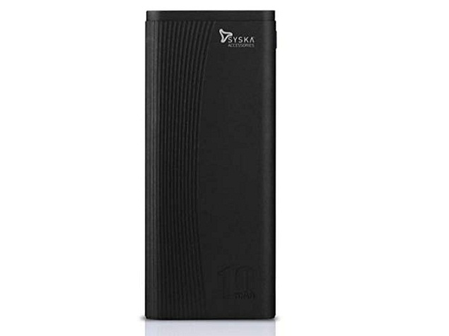 Syska P1022J 10000 mAh Power BankSpecifications and Price